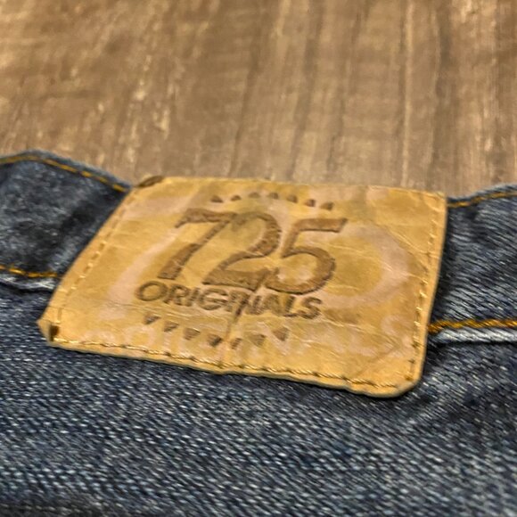 725 Originals Mens Baggy Fit Blue Jeans Labelled 40x30 - Picture 6 of 6